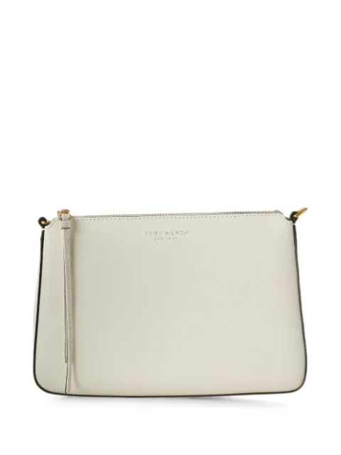 Tory Burch logo-print shoulder bag White 177245