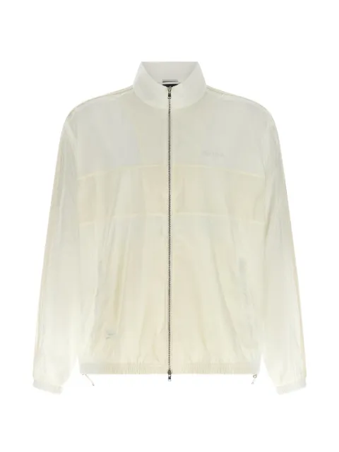 adidas x Wales Bonner logo-embroidered zip-up jacket Neutrals KF9251