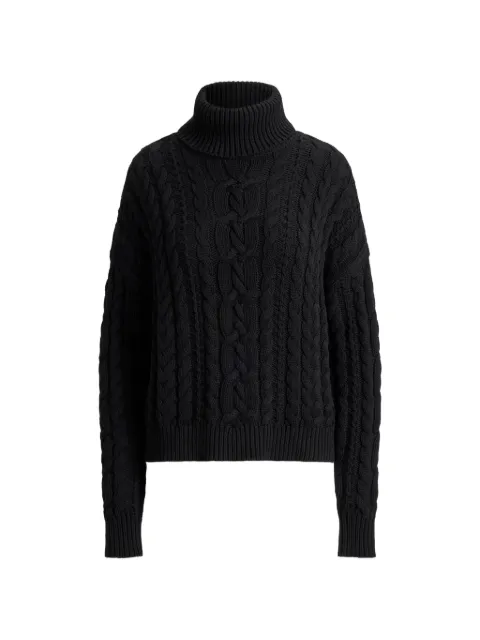 Lauren Ralph Lauren cable-knit sweater Black 200B23577