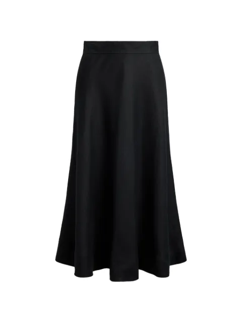 Lauren Ralph Lauren A-line midi skirt Black 200P14165
