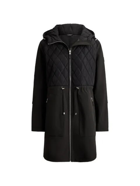 Lauren Ralph Lauren quilted hooded parka coat Black 297P18056
