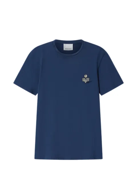 MARANT Honore T-shirt Blue TS0052HED3N06H