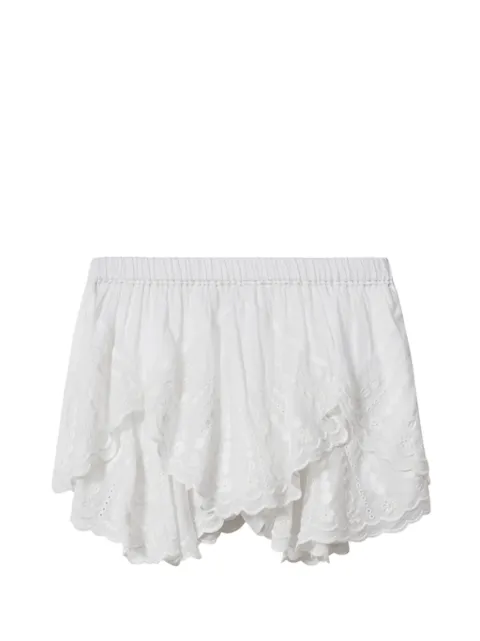 MARANT ÉTOILE Layale shorts White SH0329FAD3J10E