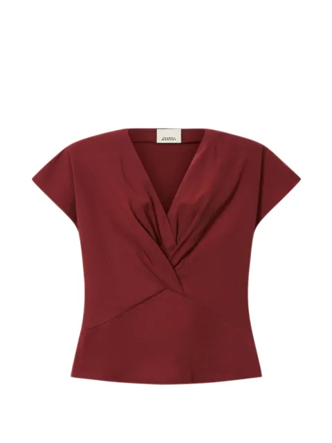 ISABEL MARANT Nadrine T-shirt Red TS0341FAA1N41I