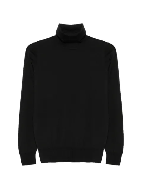 SERGIO MORETTI FIRENZE roll-neck long-sleeve sweater Black 659725218