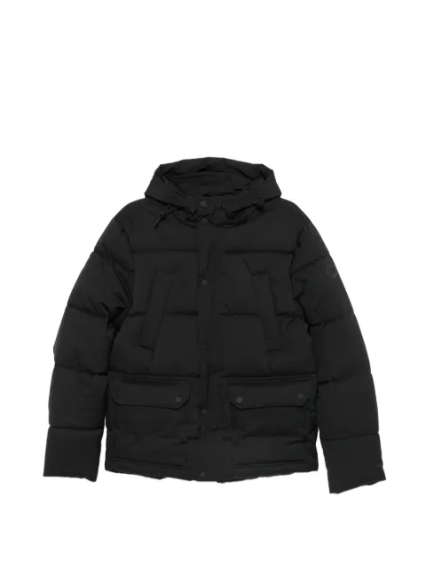 SERGIO MORETTI FIRENZE hooded padded jacket Black 658025215BLA