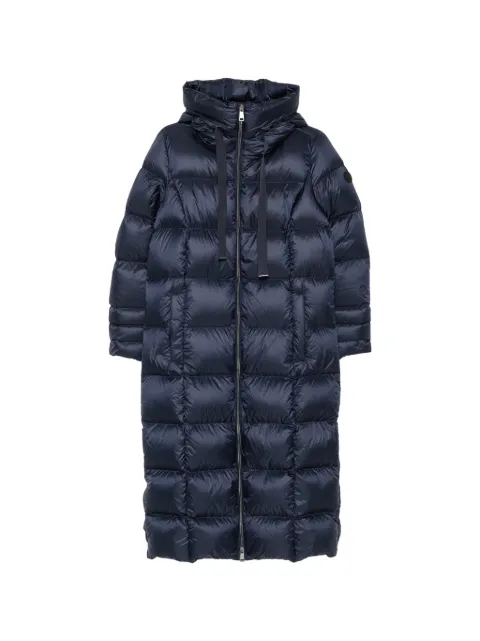 SERGIO MORETTI FIRENZE quilted hooded coat Blue SRM658025204