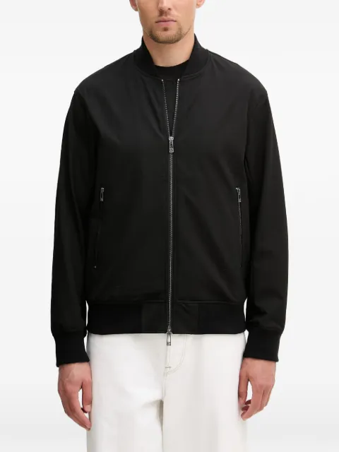 Armani Exchange zip-up bomber jacket Black XM002874AF25462