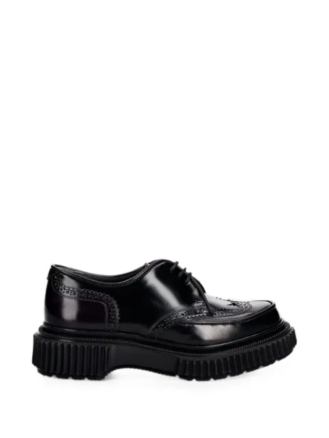 Adieu Paris brogue-detail chunky-sole derby shoes Black TYPE213