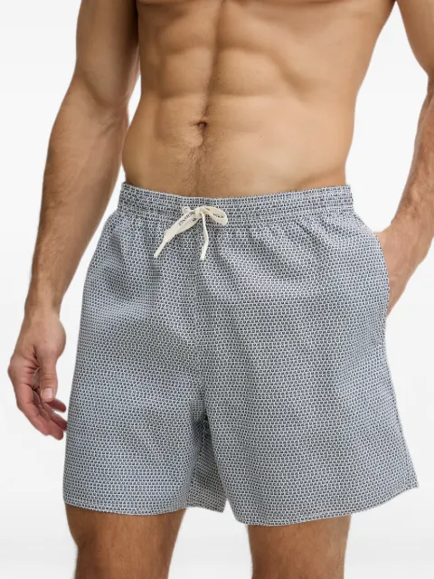Armani Exchange logo-print drawstring swim shorts Grey XM000832AF22577
