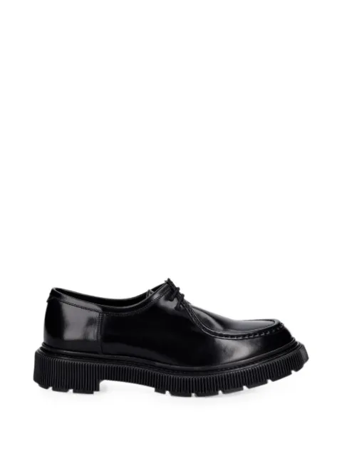 Adieu Paris ridged-sole lace-up derby shoes Black TYPE212