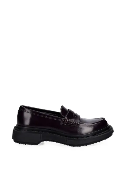 Adieu Paris leather loafers Purple TYPE218