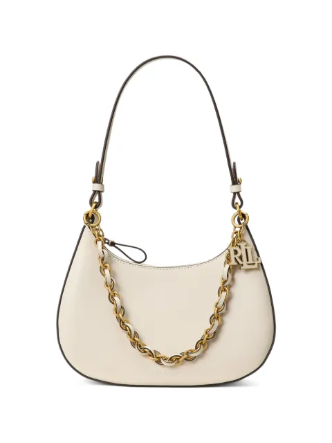 Lauren Ralph Lauren medium Marcy zip shoulder bag White 431P11747
