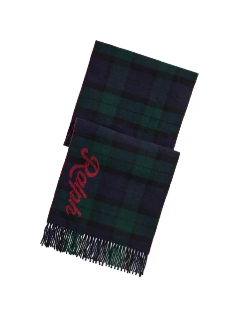 Polo Ralph Lauren logo-detail scarf Blue 449P20247
