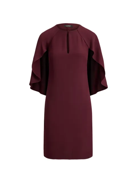 Lauren Ralph Lauren Tiveah cape-sleeve mini dress Red 253B27571