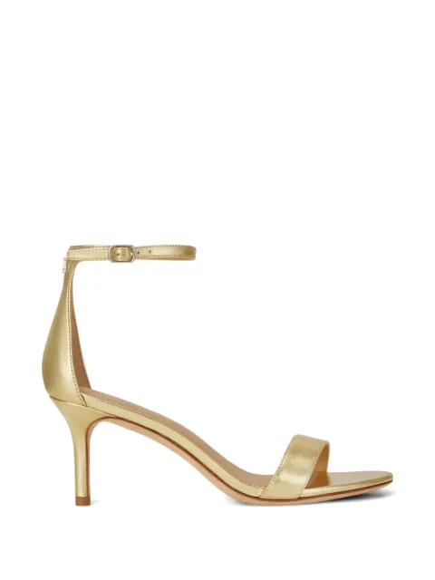 Lauren Ralph Lauren Allie metallic leather sandals Gold 802978207