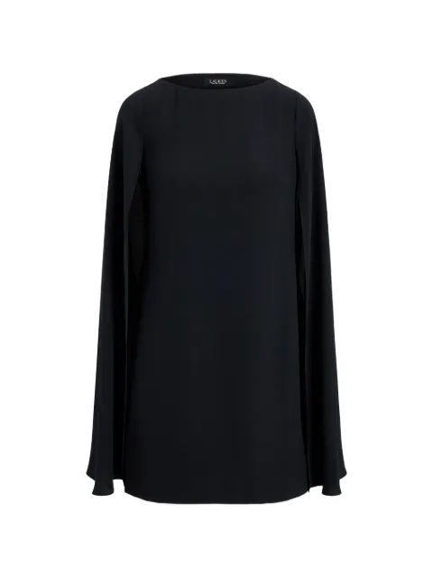 Lauren Ralph Lauren double-faced mini dress Black 253980921