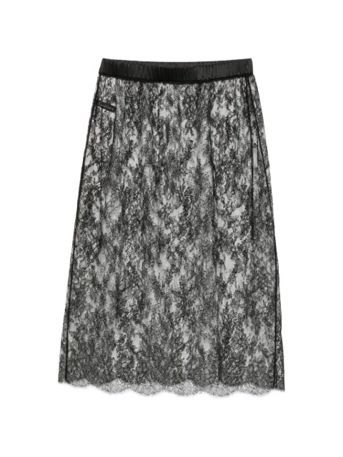 Carine Gilson lace skirt Black CR0863BBW26BLKBLK