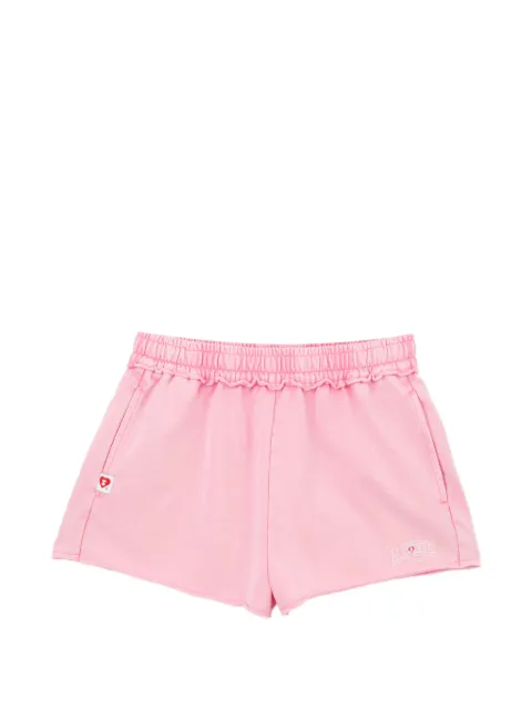 APEE™ by *A BATHING APE® logo-print shorts Pink 0PXSPAS00256