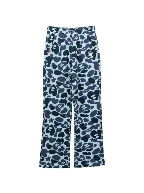 APEE™ by *A BATHING APE® camouflage-print track pants Blue 0PXPTAS00016
