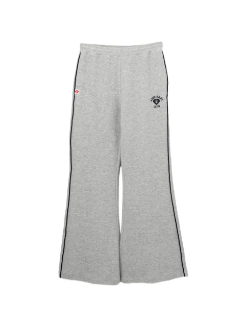APEE™ by *A BATHING APE® logo-patch track pants Grey 0PXPTAS00336