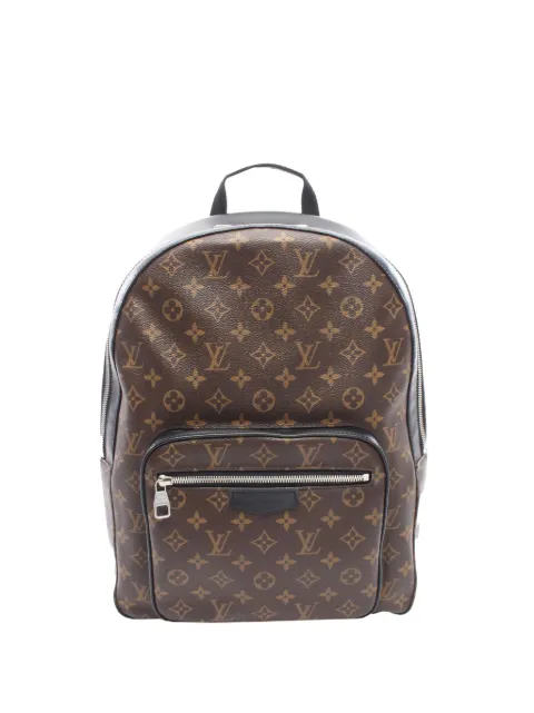 Louis Vuitton Pre-Owned 2017 Monogram Macassar Josh backpack Brown M1WEOOMYTRM1B38V
