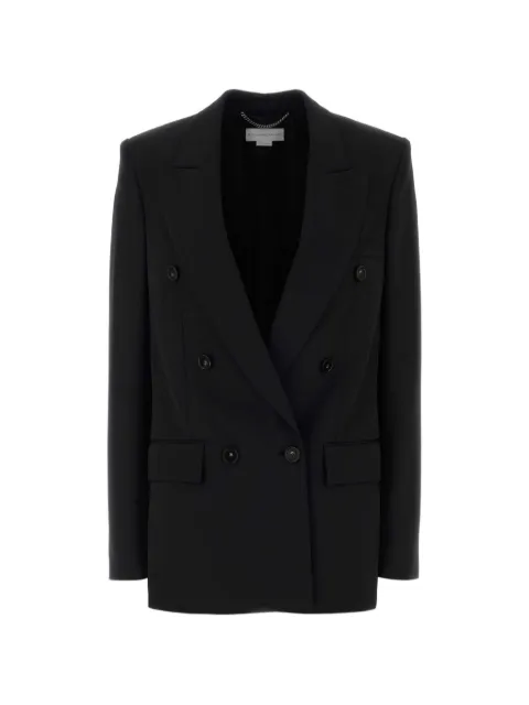 Stella McCartney double-breasted oversized blazer Black 6501163HU704