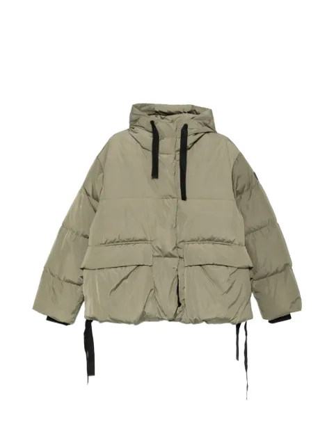 SERGIO MORETTI FIRENZE hooded padded jacket Green 658025206GREEN