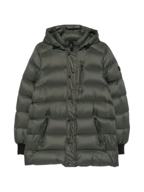 SERGIO MORETTI FIRENZE hooded padded coat Green 658025211