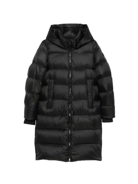 SERGIO MORETTI FIRENZE hooded padded coat Black 658025201BLA