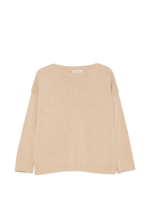 SERGIO MORETTI FIRENZE boat-neck sweater Neutrals 659725209BEI