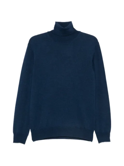 SERGIO MORETTI FIRENZE turtleneck sweater Blue 659925206BLU