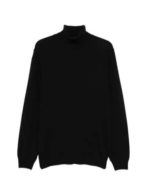 SERGIO MORETTI FIRENZE turtleneck sweater Black 659925202BLA