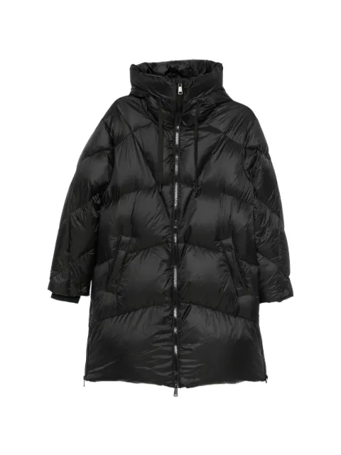 SERGIO MORETTI FIRENZE hooded puffer coat Black 658025200BLA