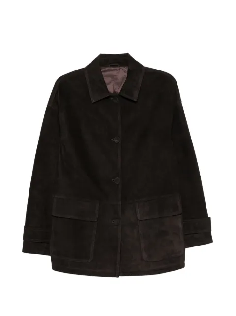 ADRIANNA FERETTI button-fastening jacket Black 662926200