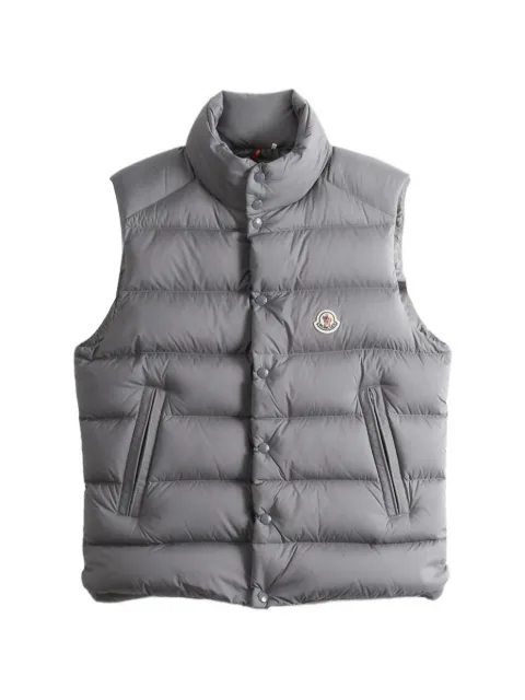 Moncler Tibb quilted gilet Grey L20911A00096597YD