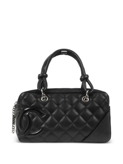 CHANEL Pre-Owned 2006 Cambon Ligne handbag Black 196610