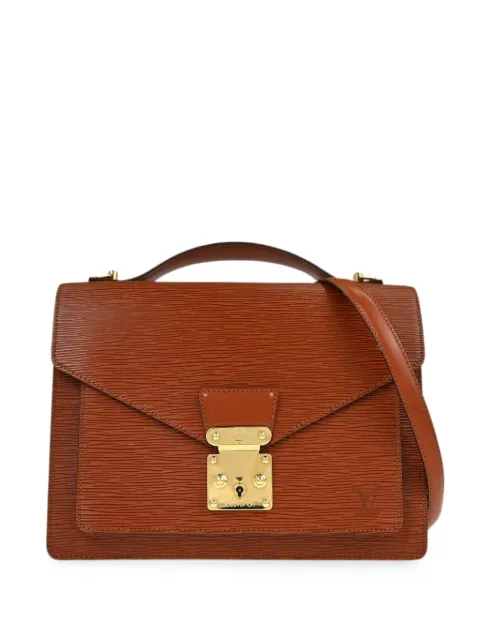 Louis Vuitton Pre-Owned 2012 Monceau 28 Epi handbag Brown 187249