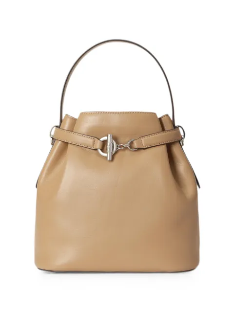 Lauren Ralph Lauren medium Blaike leather bucket bag Brown 431982787