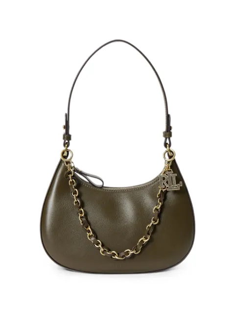 Lauren Ralph Lauren medium Marcy leather shoulder bag Green 431P11747