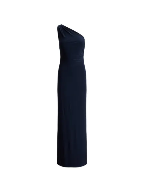 Lauren Ralph Lauren one-shoulder maxi dress Blue 253P13865