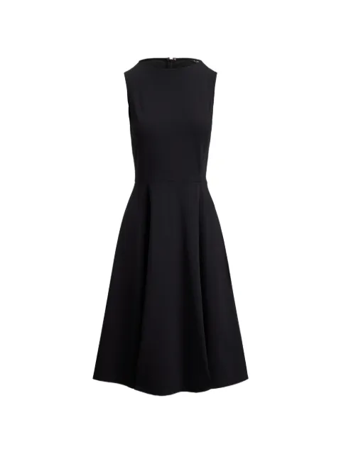 Lauren Ralph Lauren sleeveless ponte midi dress Black 200980935