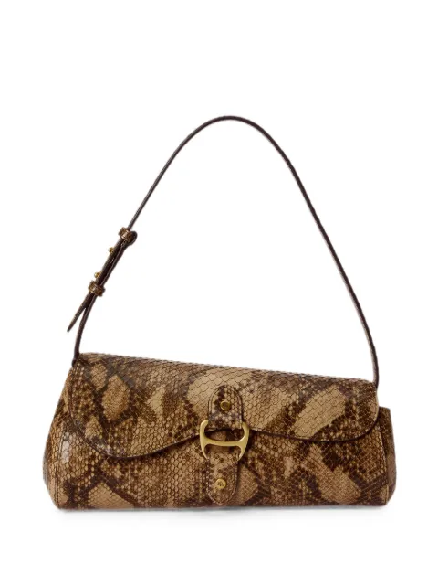 Lauren Ralph Lauren medium embossed Tasha east-west bag Neutrals 431P15622