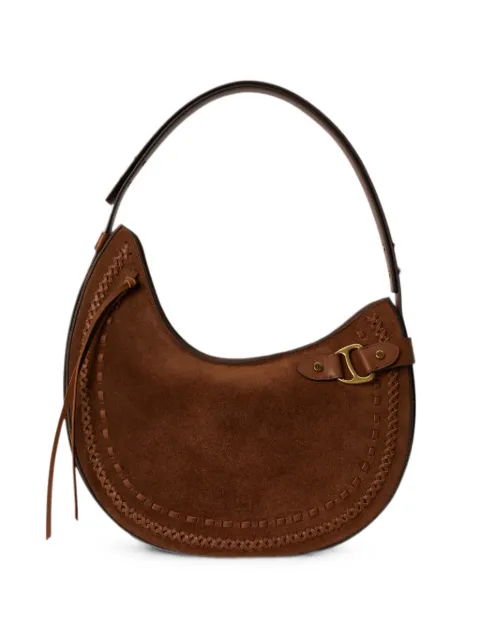 Lauren Ralph Lauren large whipstitched Tasha shoulder bag Brown 431P11795