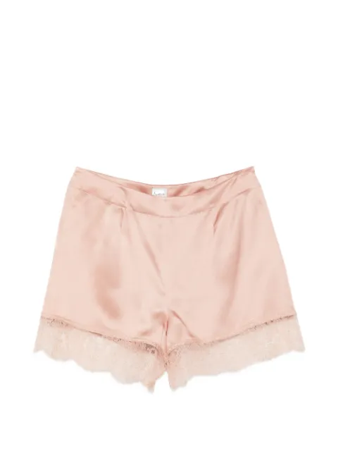 Carine Gilson lace-trim pajama shorts Pink CD0560VVW26VISVIS