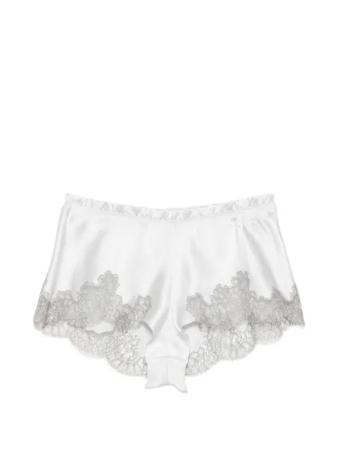 Carine Gilson lace-trim pajama shorts Grey CR0768MEW26GRGGRI