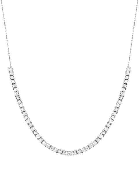 Dana Rebecca Designs Ava Bea diamond tennis necklace Silver N2656WHITE1618