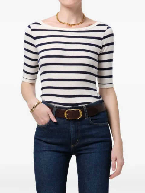 Citizens of Humanity boat-neck striped T-shirt Neutrals 94991822AZRST