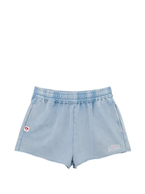 APEE™ by *A BATHING APE® logo-print shorts Blue 0PXSPAS00256
