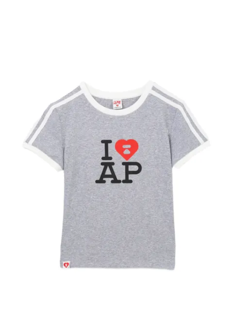 APEE™ by *A BATHING APE® printed T-shirt Grey 0PXTEAS00386